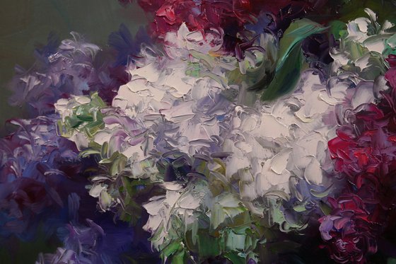 "Bouquet of lilacs"