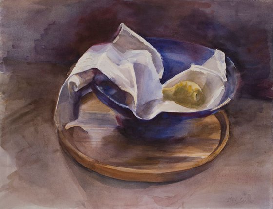 Still life with a Pear