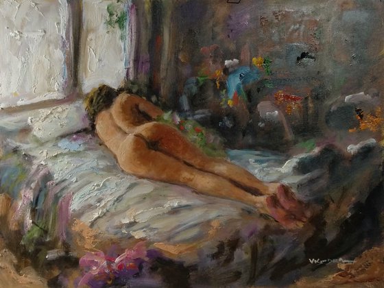 Juliette resting
