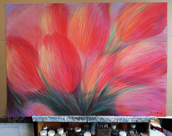 Tulips Red 6
