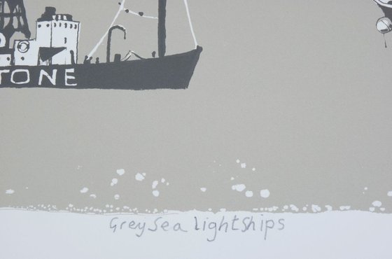 Grey Sea Lightships
