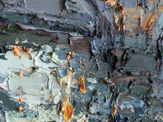 St. Angelo Bridge at Sunset, Rome