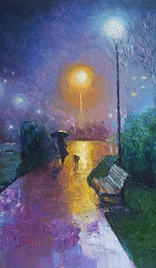Under the rain by Boris Serdyuk