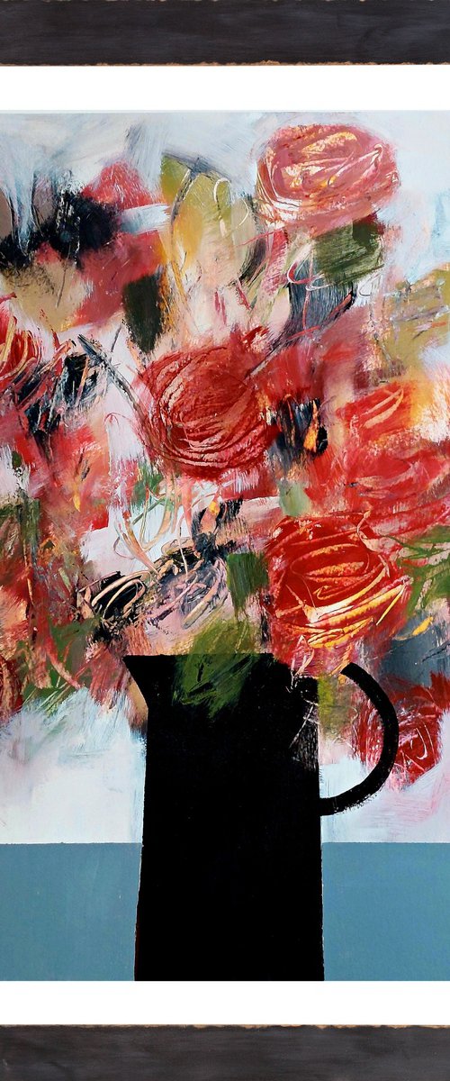AUTUMN FLORAL III by Jan Rippingham