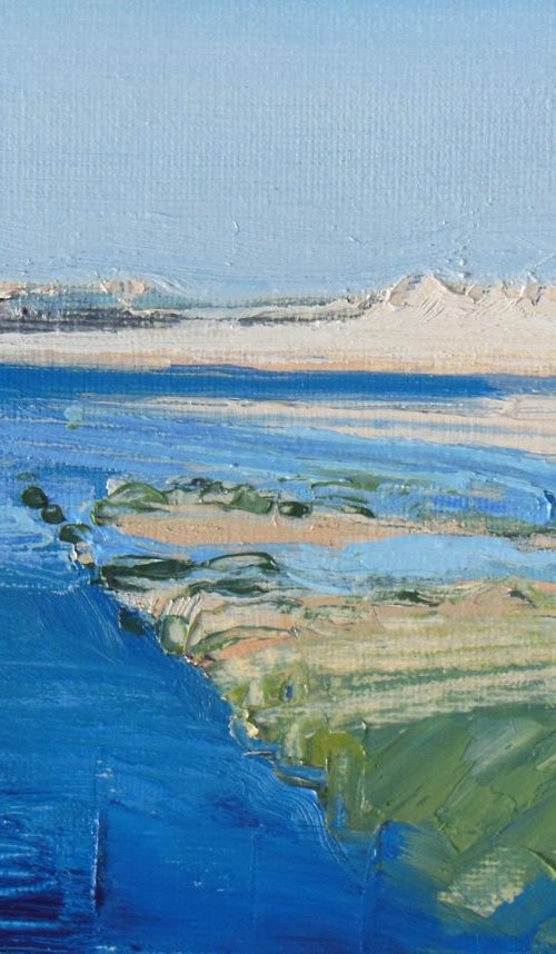 Blue Inlets and Shadow to the Harbour by Ben McLeod