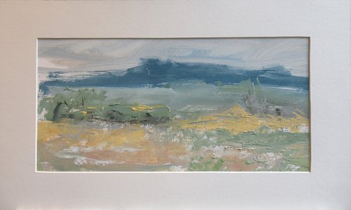 Study for Gorse on the Common by Sherry Edmondson