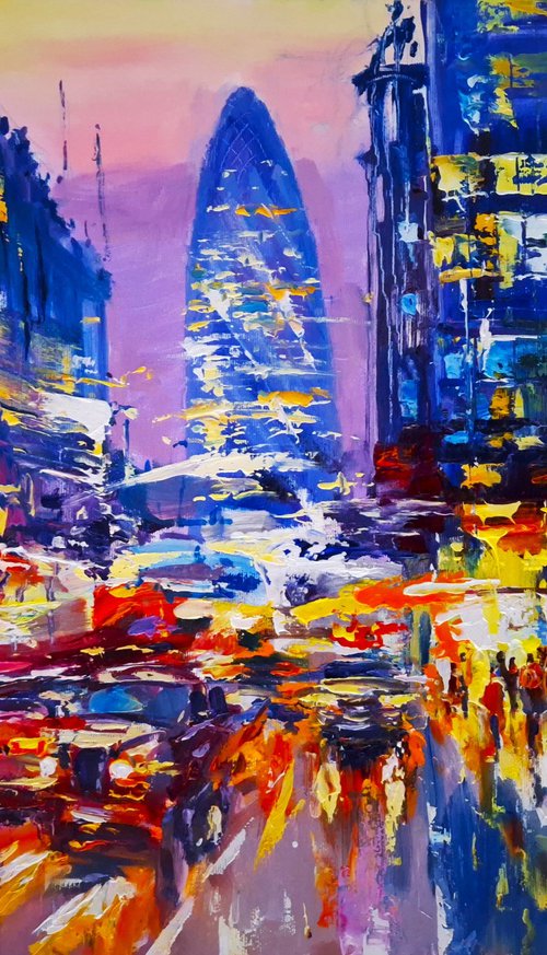 City ​​life (London) by Andrej  Ostapchuk