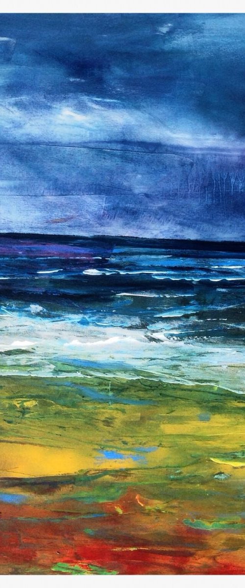  shores edge  by Linda Collins Lamb