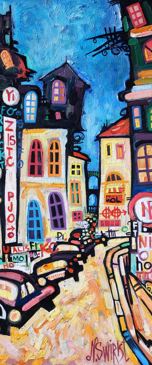 Night Paris walks #1 by Nikita Ostapenco