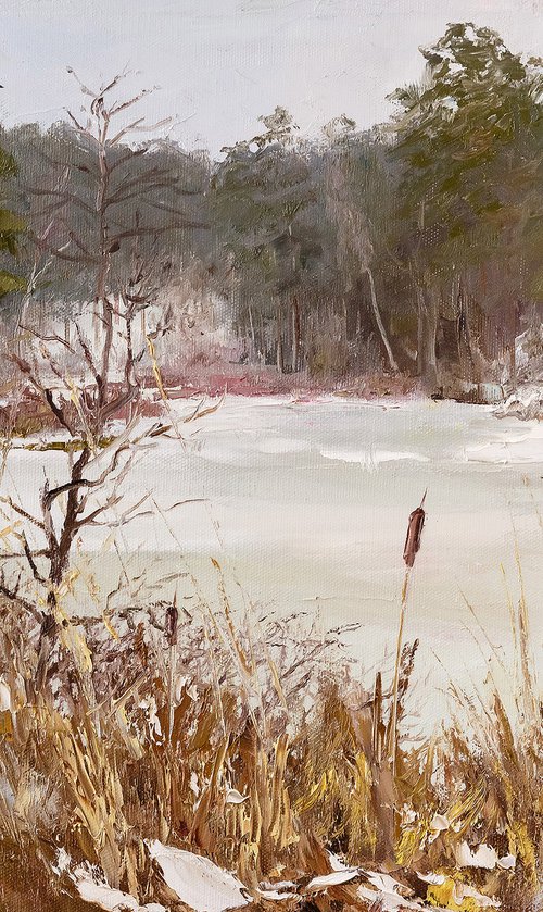 Winter Landscape by Sergej Seregin