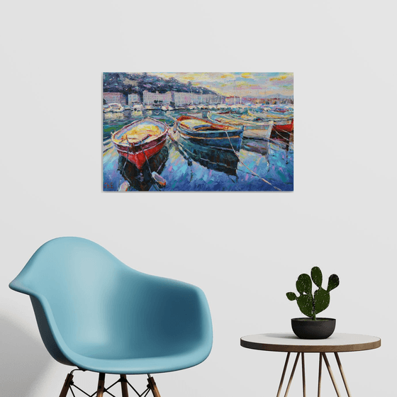 Boats at the pier