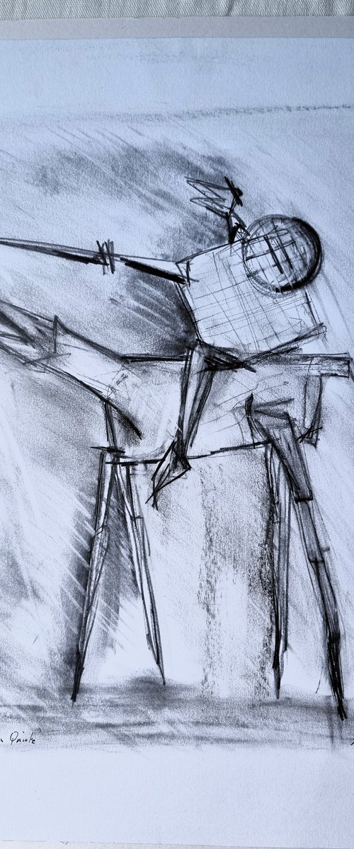 Don Quixote - study 1 by Neil Wood