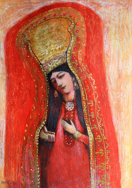 Fantasy with Flowers 333. paper 59x42cm