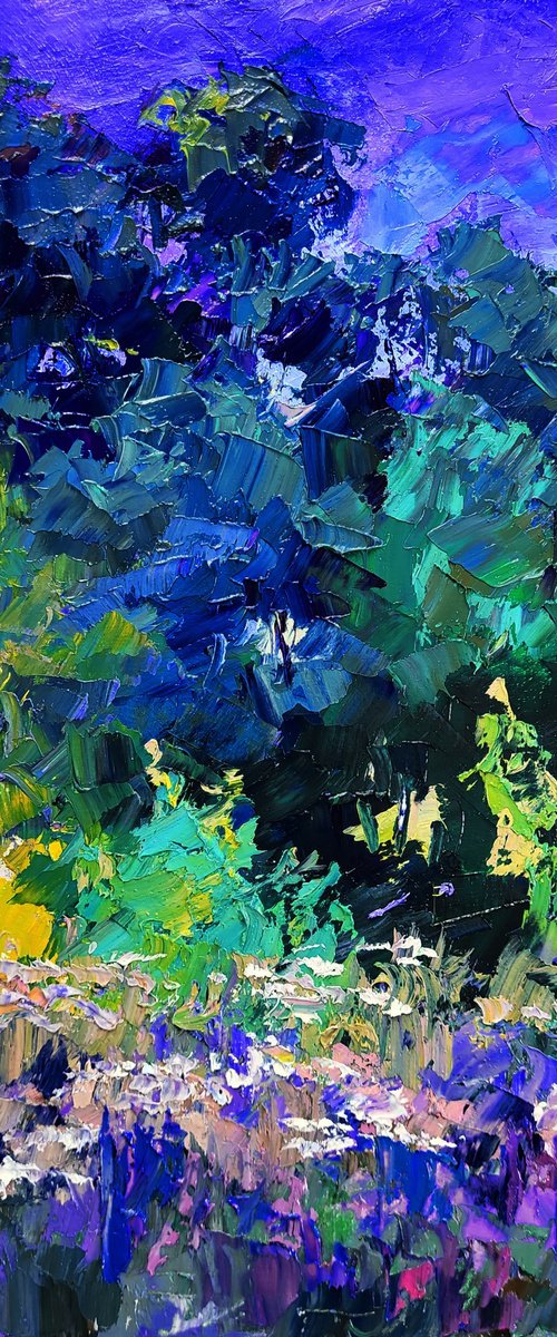 Early Morning in the Meadows by Boris Serdyuk