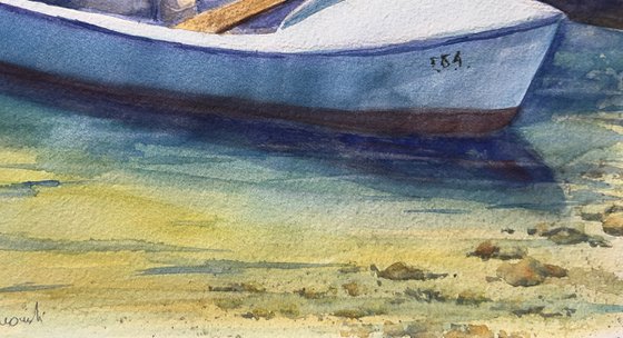 The Blue boat