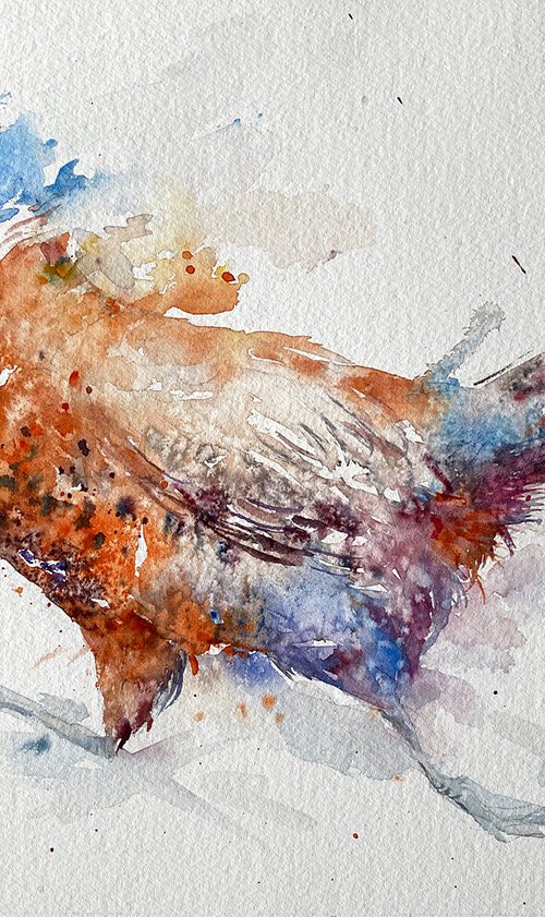 Run for it _ Pheasant by Arti Chauhan