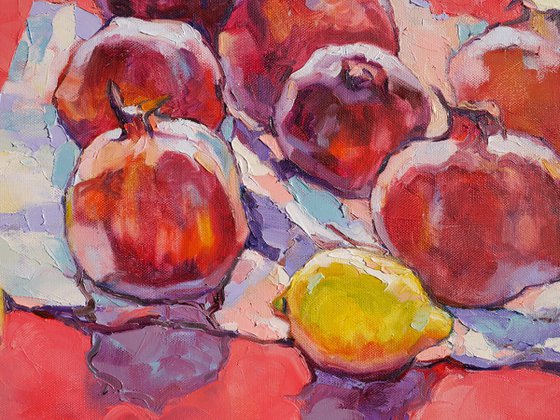 Pomegranates and Red Dry