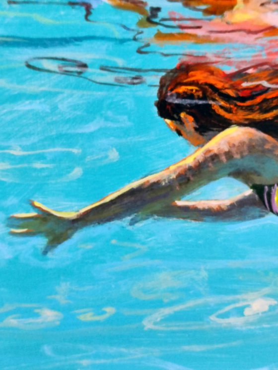 Girl swimming46