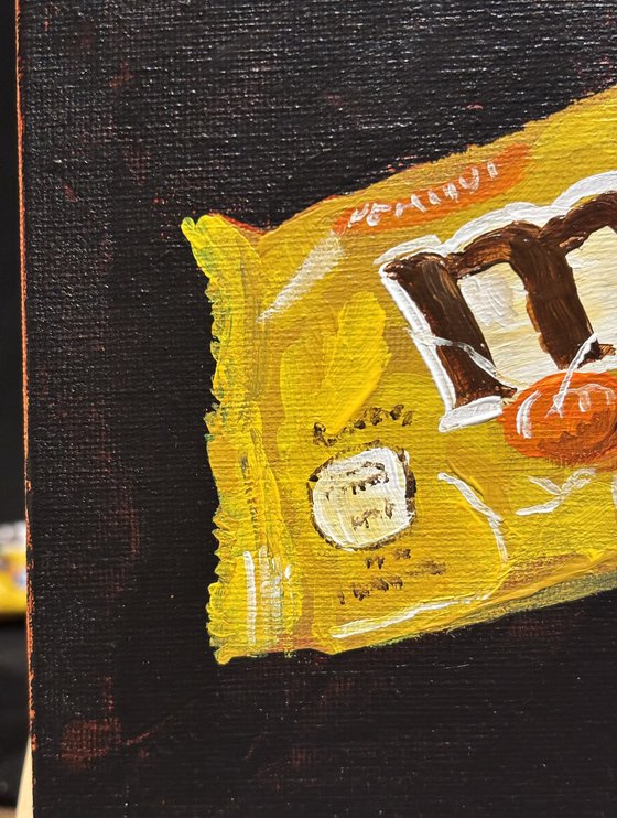 Pop Art Still Life: M&M's