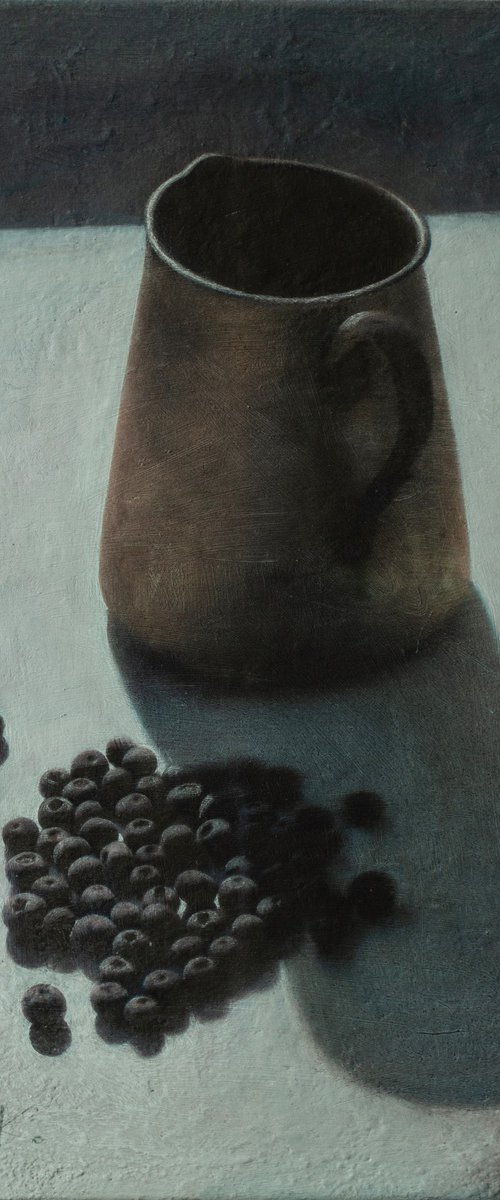 The Pouring Jugs & Blueberries by Andrejs Ko