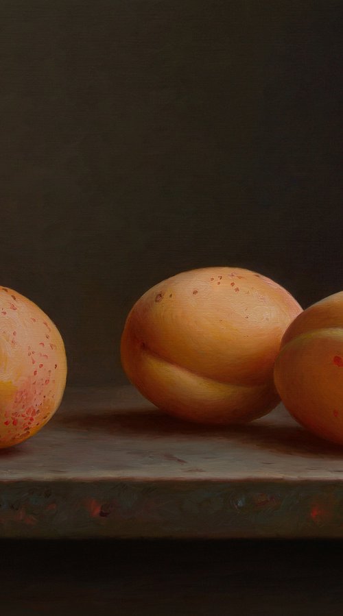 Apricots by Albert Kechyan