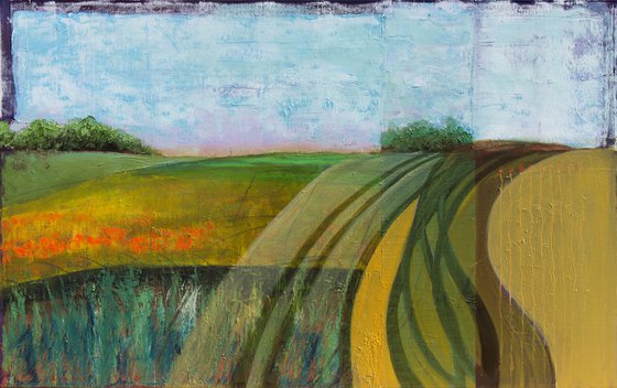 Up the hill