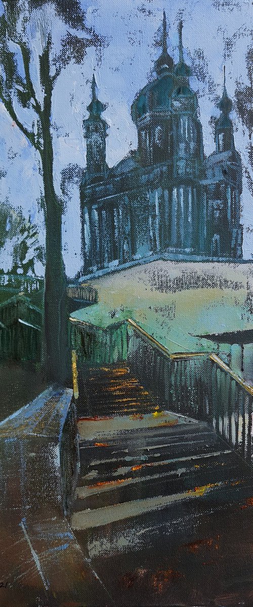 Autumn in the city by Olha Laptieva