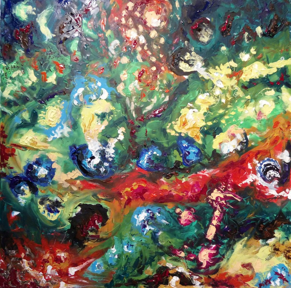  Cosmos I By Alejos, 39 X 39, Artwork For Sale On Artfinder