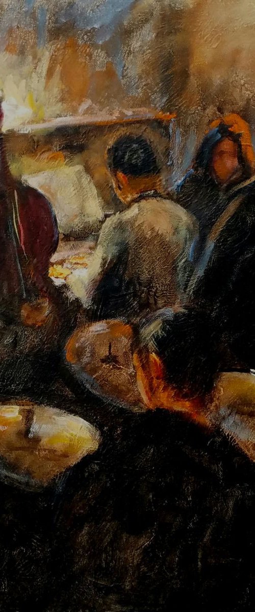 The jazz band by Dimitris Voyiazoglou