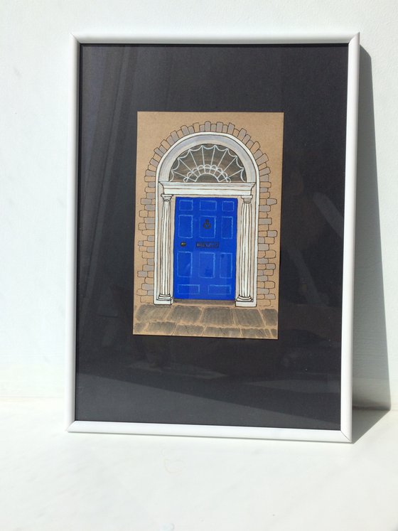 Blue door