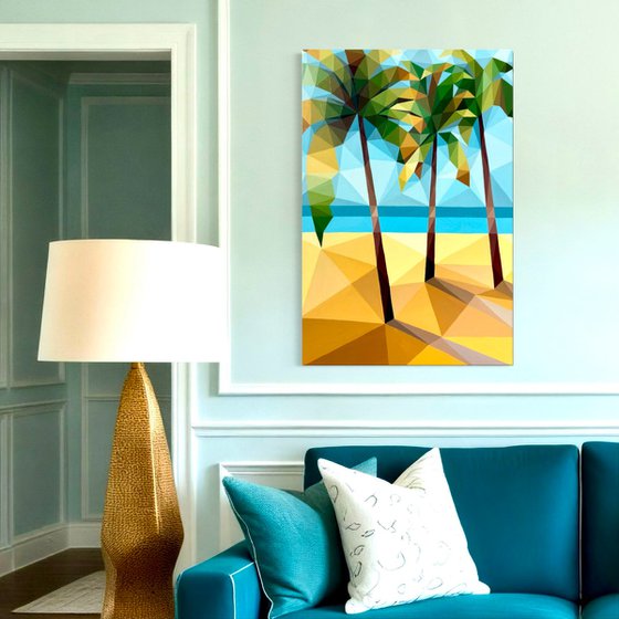 SEA, PALMS, BEACH