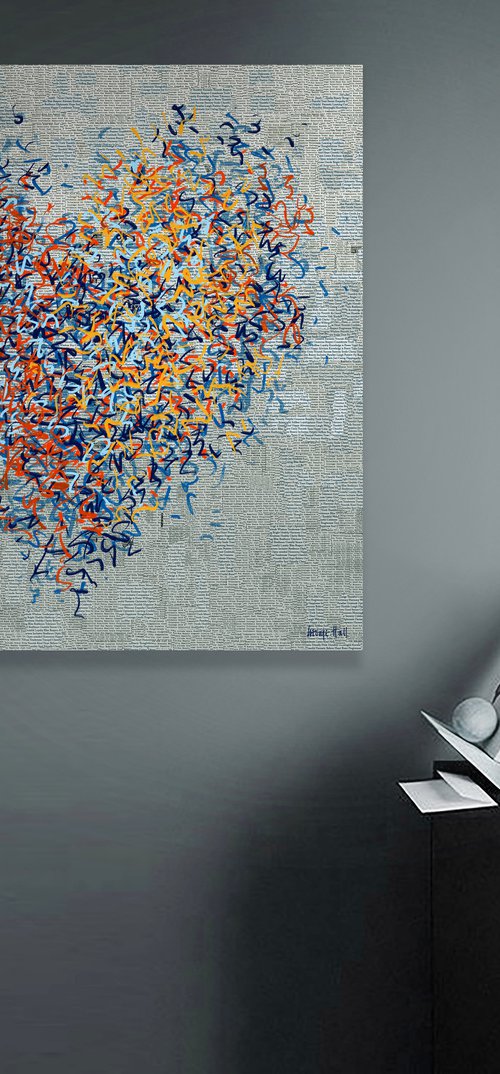 The Twelfth Optimist 102 x 102cm by George Hall