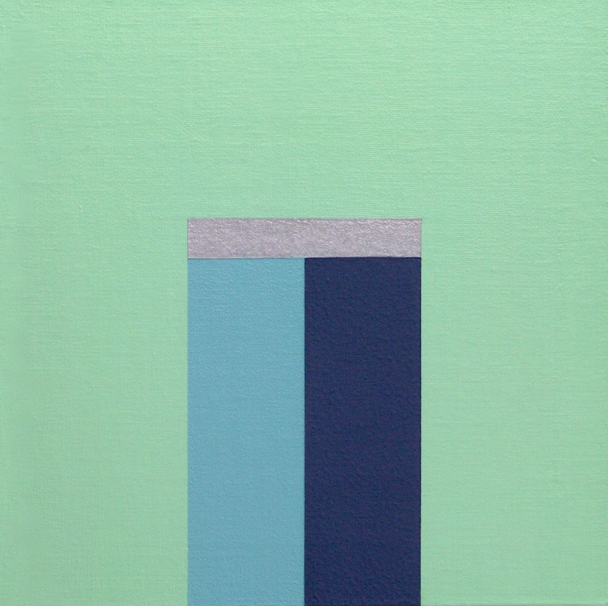 HEATHER - Modern / Minimal Geometric Painting by Rich Moyers