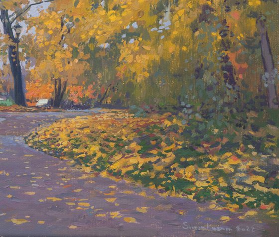 Autumn in Tsaritsyno Park