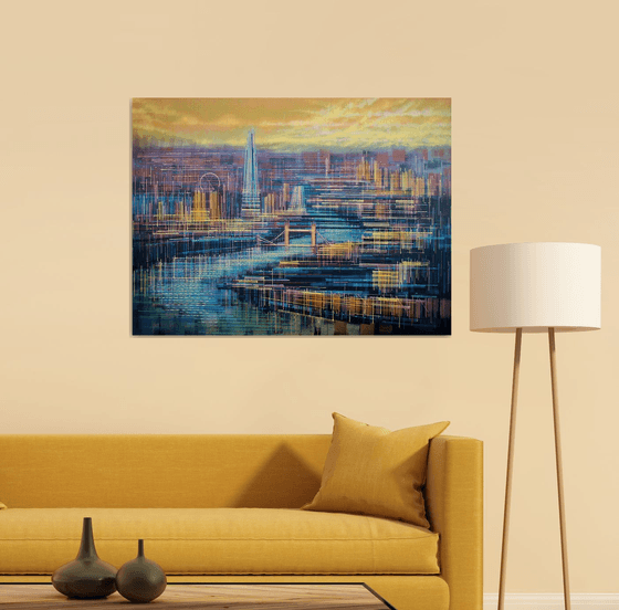 London In Golden Light