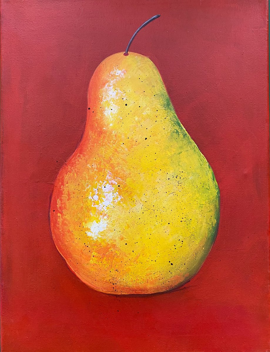 A pear by Dolgor Dugarova