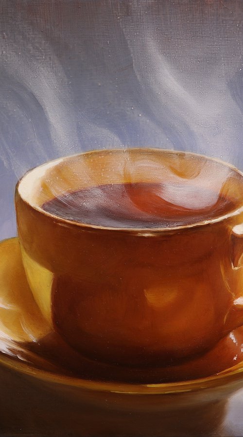 "A cup of tea" by Gennady Vylusk