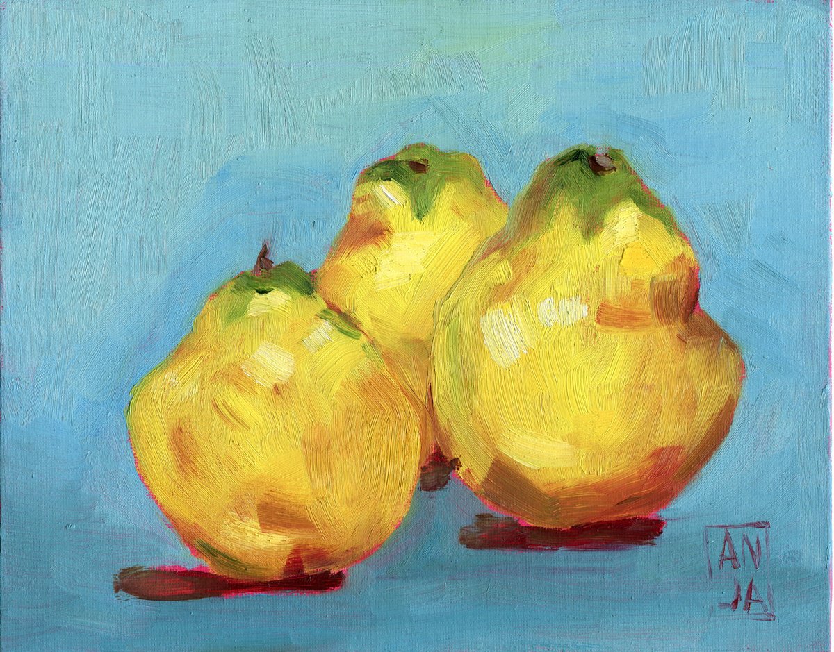 Pears 3 by Anja Rudko