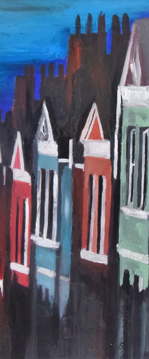Brighton, Terraces in the Sun by Andrew  Reid Wildman