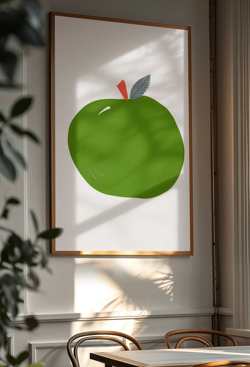 GRASS GREEN APPLE by Emma Evans-Freke