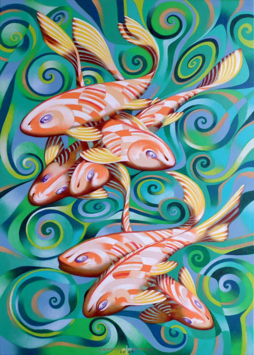 Goldfish by Federico Cortese