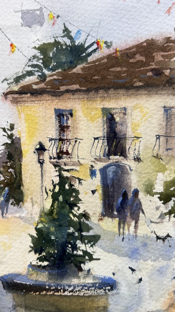 A Quiet Morning in Spain