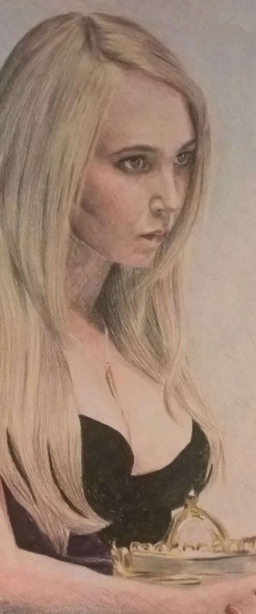 portrait by Viktória Déri