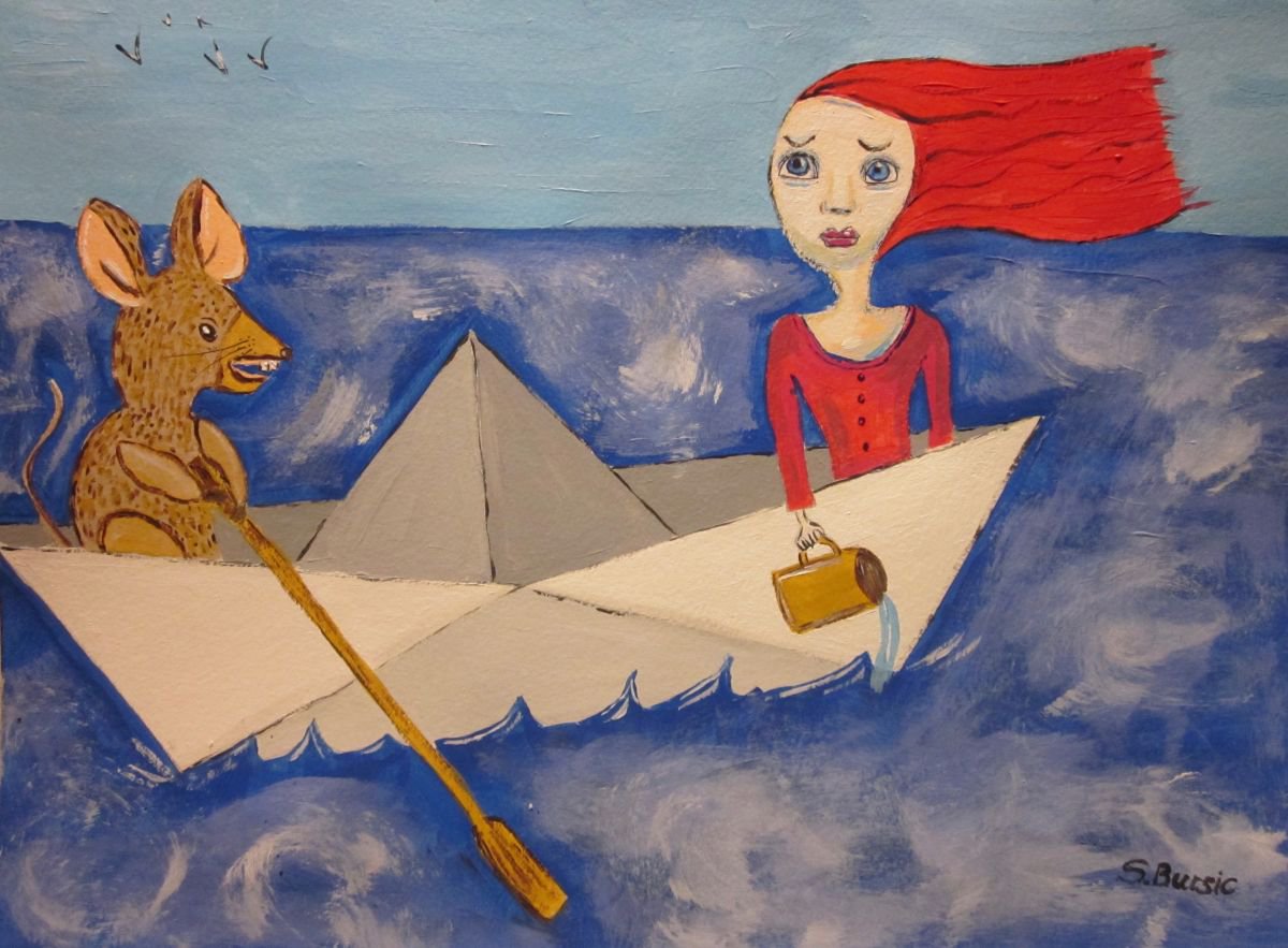 Never Trust a Rat in a Paper Boat by Sharyn Bursic