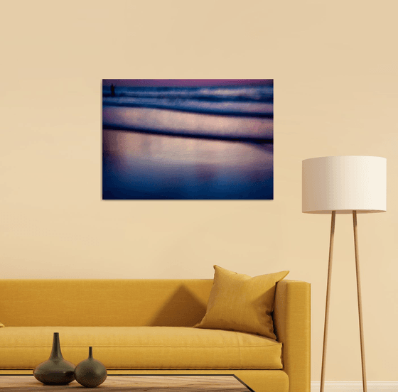 Blurry fisherman | Limited Edition Fine Art Print 1 of 10 | 75 x 50 cm