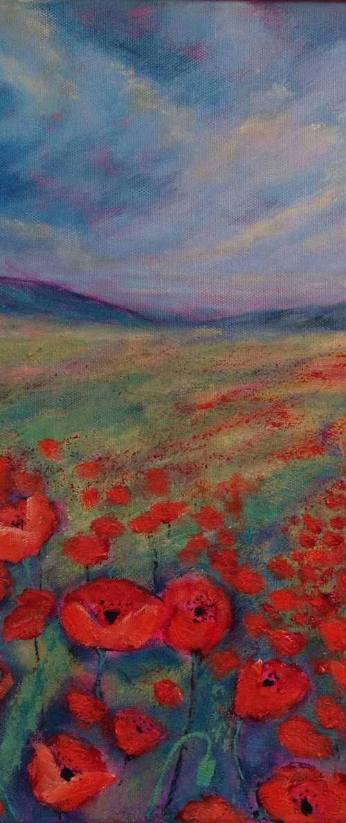 Poppies Cottage by Michele Wallington