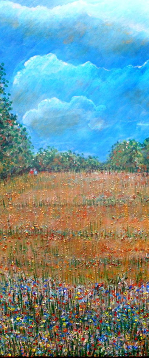 Botley Wheatfield by Paul J Best