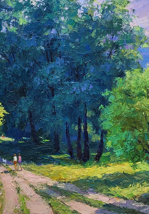 Road to the River by Boris Serdyuk