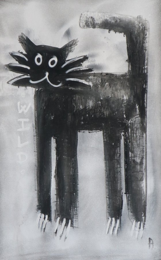 BLACK CAT 130x210cm