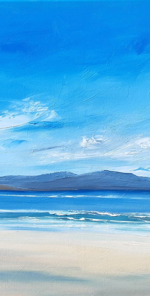 The beach at Luskentyre by Steve Keenan